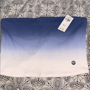 Hollister Ombré tube top